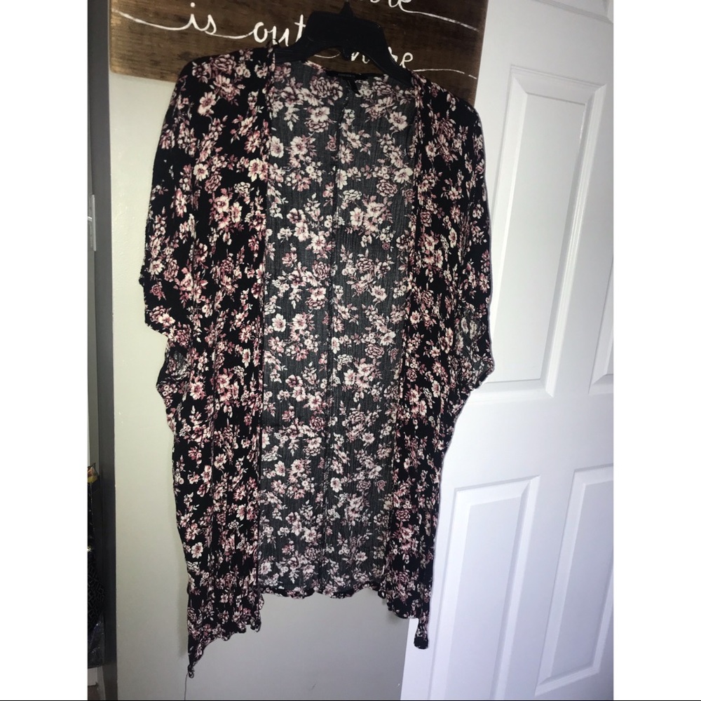 Floral cardigan